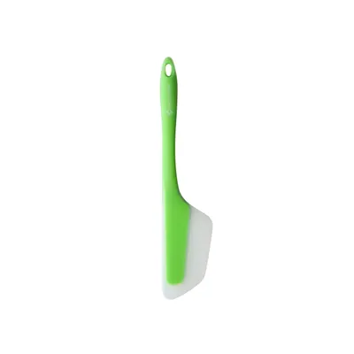 Produktbild von Wundermix FlexiSpatel® - Flexibler Spatel für Thermomix - klein (28,5 cm) grün, Zubehör für den Thermomix«, Perfekt geeignet für Mixtopf des Thermomix TM6, TM5 und TM31