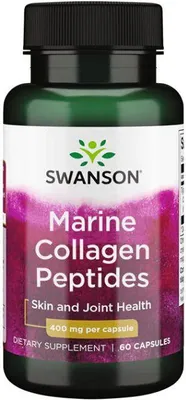 Produktbild von Meereskollagen 400 mg 60 Kapseln Swanson Health Products