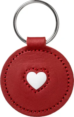 Produktbild von Hunter Schlüsselanhänger Love  Ø= 4,8 cm rot