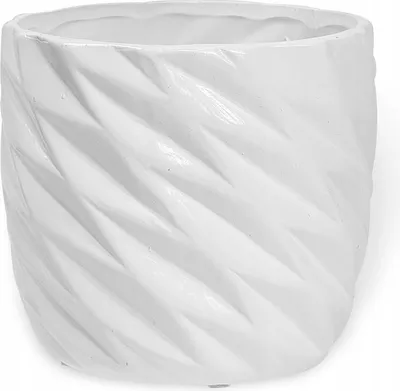 Produktbild von Keramischer Blumentopf 12,5 cm weiß