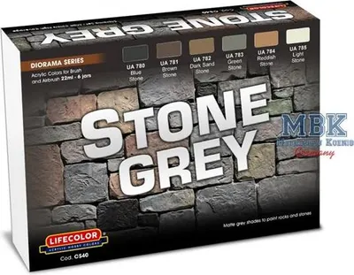 Produktbild von LIFECOLOR LC-CS40 Stone Grey