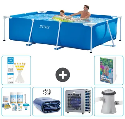 Produktbild von Rechteckiger Frame Pool - 260x160x65 cm - 5-teilig S128