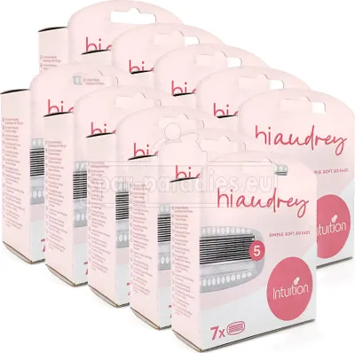Produktbild von Wilkinson Intuition Hi Audrey Rasierklingen, 7er Pack x 10