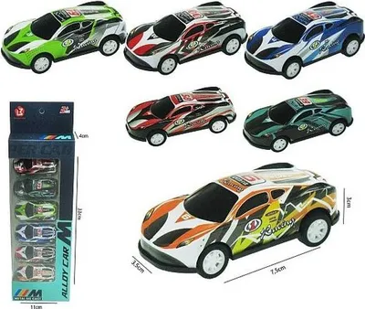 Produktbild von Auto-Set 6tlg. 7,5cm HX154 42399