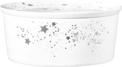 Obrázek produktu pro Seltmann Weiden mísa kulatá 5298 s víkem 21x9 cm Liberty Silver Stars 001.774721