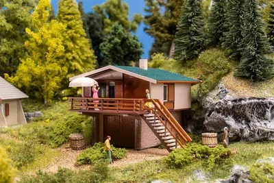 Produktbild von Faller 134102 - 1/87 / H0 Ferienhaus - Neu
