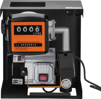 Obrázek produktu pro KRAFT&DELE | Dieselové čerpadlo, 9500W, CPN, 230V, Čerpadlo s automatickou pistolí, Palivové čerpadlo, Sací čerpadlo, Čerpadlo topného oleje, Samonasávací, Elektrické čerpadlo oleje