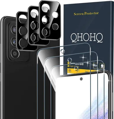 Produktbild von Samsung Galaxy A53 5G Panzer Schutzglas & Kamerafolie 3er Set