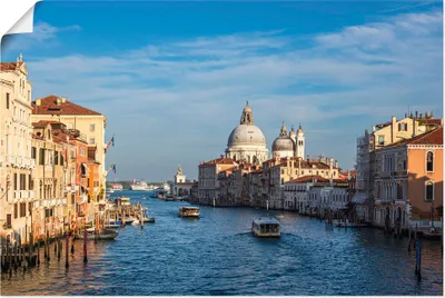 Produktbild von ARTland Poster Kirche Santa Maria della Salute Venedig Größe: 60x40 cm