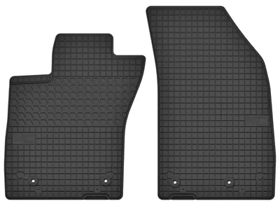 Imagen del producto de Alfombrillas de goma delanteras para Fiat Tipo II desde 2015 (sedán) – juego de 2 piezas, negras, a medida – Wielganizator SolidTread