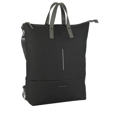 Produktbild von Matteo Millburn Schwarz 18L Rucksack Shopper Wasserabweisend Laptop 15.6"