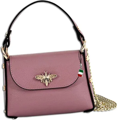 Immagine prodotto di Florence borsa in pelle a tracolla rosa antico OTF817A