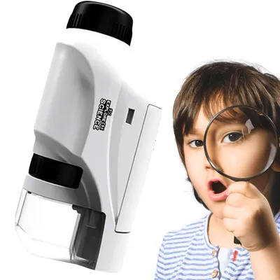Obrázek produktu pro Přenosný Kapesní Mikroskop Vzdělávací Dárek pro Děti 60/120x