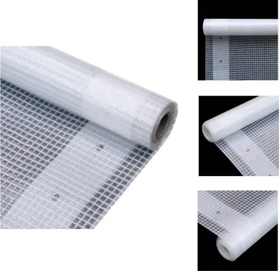 Obrázok produktu pre vidaXL Leno plachta biela 4 x 5 m 260 g/m² - Plachty