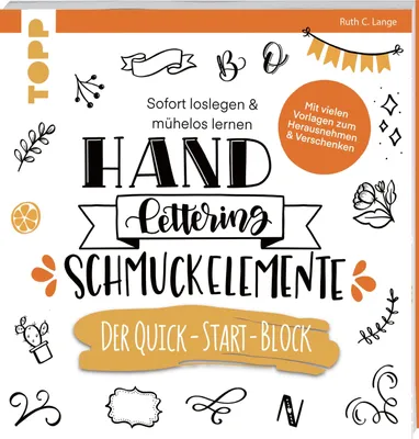 Produktbild von Handlettering Schmuckelemente. Der Quick-Start-Block