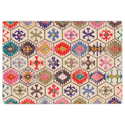 Image de Tapis lavable multicolore 160x230 cm