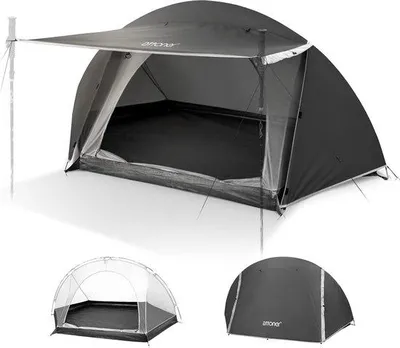 Produktbild von Famanu Koepeltent 1-2 Personen - Ultraleicht, Wasserdicht, Schnell Aufzubauen