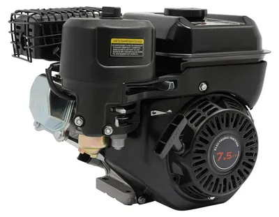 Obrázok produktu pre Benzínový motor – 4-taktný, 212 cm³ – 7,5 k – 3600 ot./min – univerzálny pre zariadenia a stroje – čierny