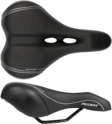 Produktbild von ACCENT Selvo Lady Fahrradsattel, Damen, schwarz