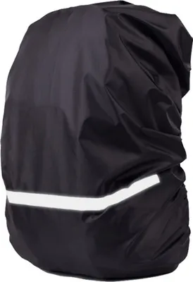 Produktbild von Regenschutz Rucksack Regenbezug Regenhülle Schutzhülle für Schulranzen L 41-55L Polyester Schwarz
