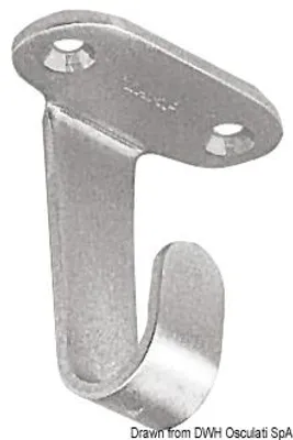 Obrázok produktu pre Stropný hák z nehrdzavejúcej ocele, leštený 45 mm, 1 kus