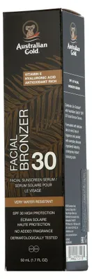 Image de Australian Gold Facial Bronzer Serum SPF 30 50ML