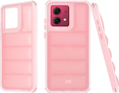 Produktbild von Techsuit Wave Shield Back Cover Hülle für Motorola Moto G84 - Rosa