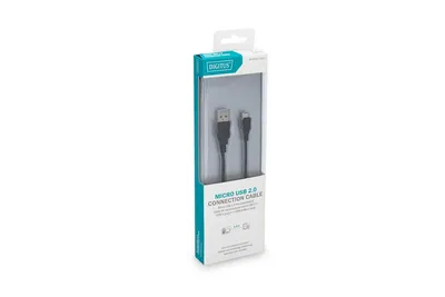 Produktbild von DIGITUS USB 2.0 Anschlusskabel USB-A - Micro USB-B 1,8 m