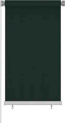 Produktbild von Außenrollo 85 (B)x140 (H) cm Dunkelgrün HDPE