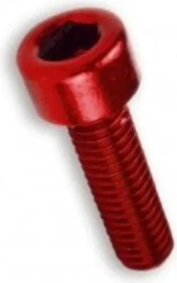 Produktbild von Vparts M8x50 Ss-374-m850r Schraubenset 6 Einheiten Rot  Rot One Size