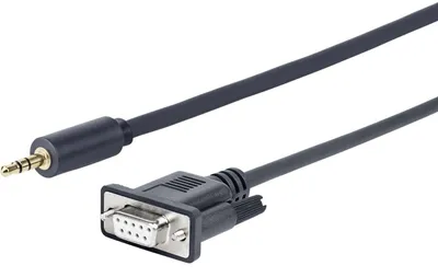 Zdjęcie produktu dla Vivolink PROMJDSUB9-25, Czarny, 25 m, 3.5mm, Męska/Żeńska, Męska, Żeńska
