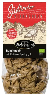 Obrázek produktu pro Stužkové nudle - jihotyrolský špek 250g