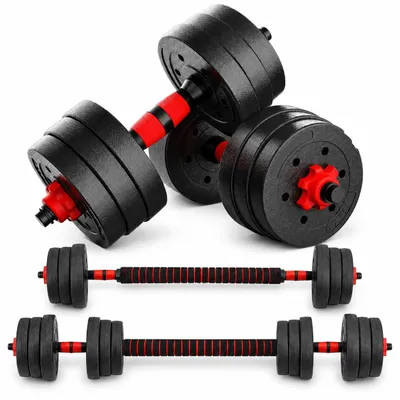 Image de Kit de support réglable de 15 à 30 kg - Haltères et barre compacts