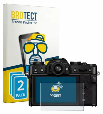 Produktbild von 2x BROTECT Schutzfolie für Fujifilm X-T30 III Displayschutz Displayschutzfolie Folie Matt Entspiegelungsfolie