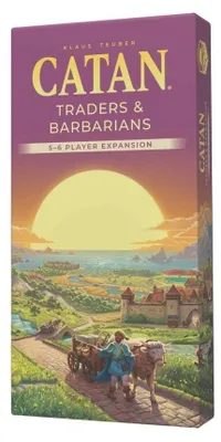 Image de Settlers of Catan: Traders & Barbarians – 5-6 Player Extension (Edizione 2015) – Jeu de société – Mayfair Games – 5-6 joueurs – 12+