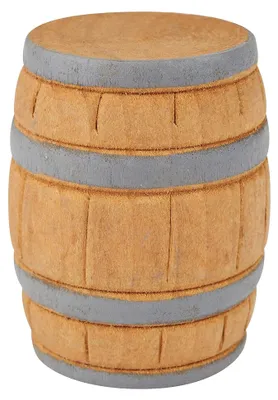 Produktbild von Miniatur-Weinfass aus Holz, ca. 3,5 x 4,7 cm