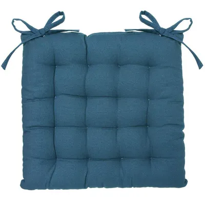 Obrázek produktu pro Polštář na židli s kravatou, 38 x 38 cm, námořní
