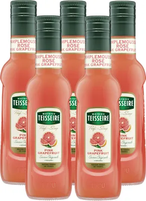 Produktbild von Mathieu Teisseire Getränke-Sirup Pink Grapefruit 0,25L (5er Pack)