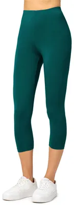 Produktbild von Merry Style Damen Leggings 3/4 aus Viskose MS10-144 (Smaragdgrün, M)