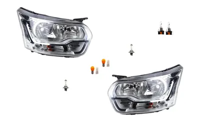 Produktbild von Johns, Scheinwerfer Halogen passend für Ford Transit 13 13- H15 Leuchtmittel Set Li. Re 1830357 1815696 1817487 1819826 1865207 1865209 1877027 BK3113