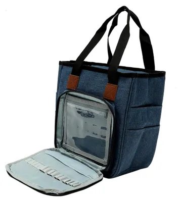 Produktbild von Tragbare Garnhalter und Stricktasche für Häkel- und Strickzubehör