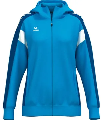Produktbild von erima CELEBRATE 125 Trainingsjacke mit Kapuze 44 curacao/new royal