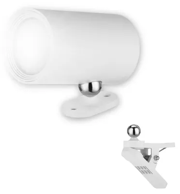 Produktbild von REV Ritter LED Akku Clip Leuchte mit Schalter weiß 2014100300