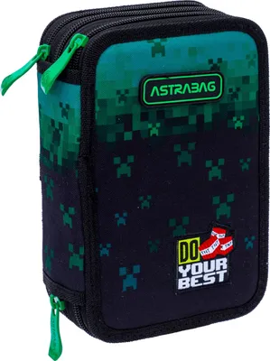 Zdjęcie produktu dla Piórnik potrójny z wyposażeniem Jumbo Do Your Best AstraBag Astra