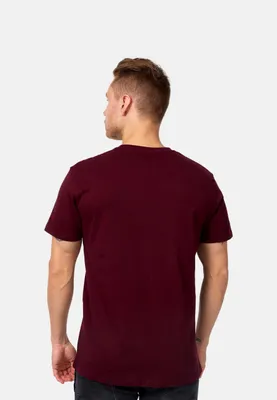 Image de T-shirt homme coupe régulière LANGSETT Vintage Oxblood L Lonsdale