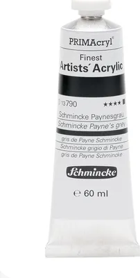 Produktbild von Schmincke 60ml PRIMAcryl Schmincke Paynesgrau Acryl 13 790 011