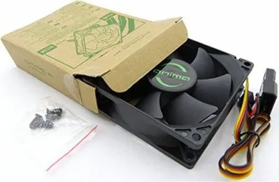 Obrázok produktu pre Tacens Anima Anima 8cm, Ventilátor, 8 cm, 1800 ot/min, Čierna