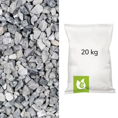 Produktbild von Ice blue Marmor Splitt, 8/16mm, 20kg