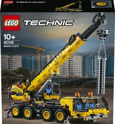 Zdjęcie produktu dla LEGO Technic Mobile Crane Truck Toy, Zestaw do budowania, 10 lat(a), 1292 szt., 1,99 kg
