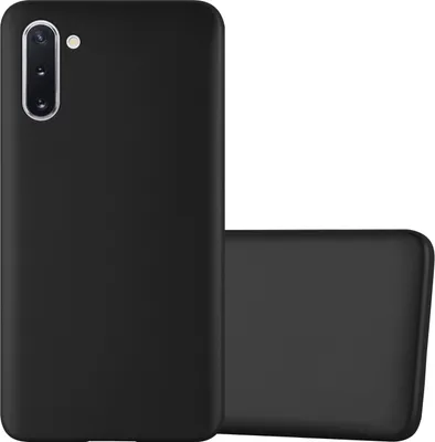 Produktbild von Cadorabo Schutzhülle für Samsung Galaxy NOTE 10 Hülle in Schwarz Handyhülle TPU Silikon Etui Cover Case